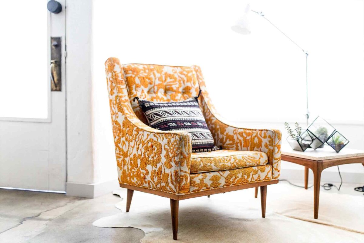 How to replace fabric on your armchair